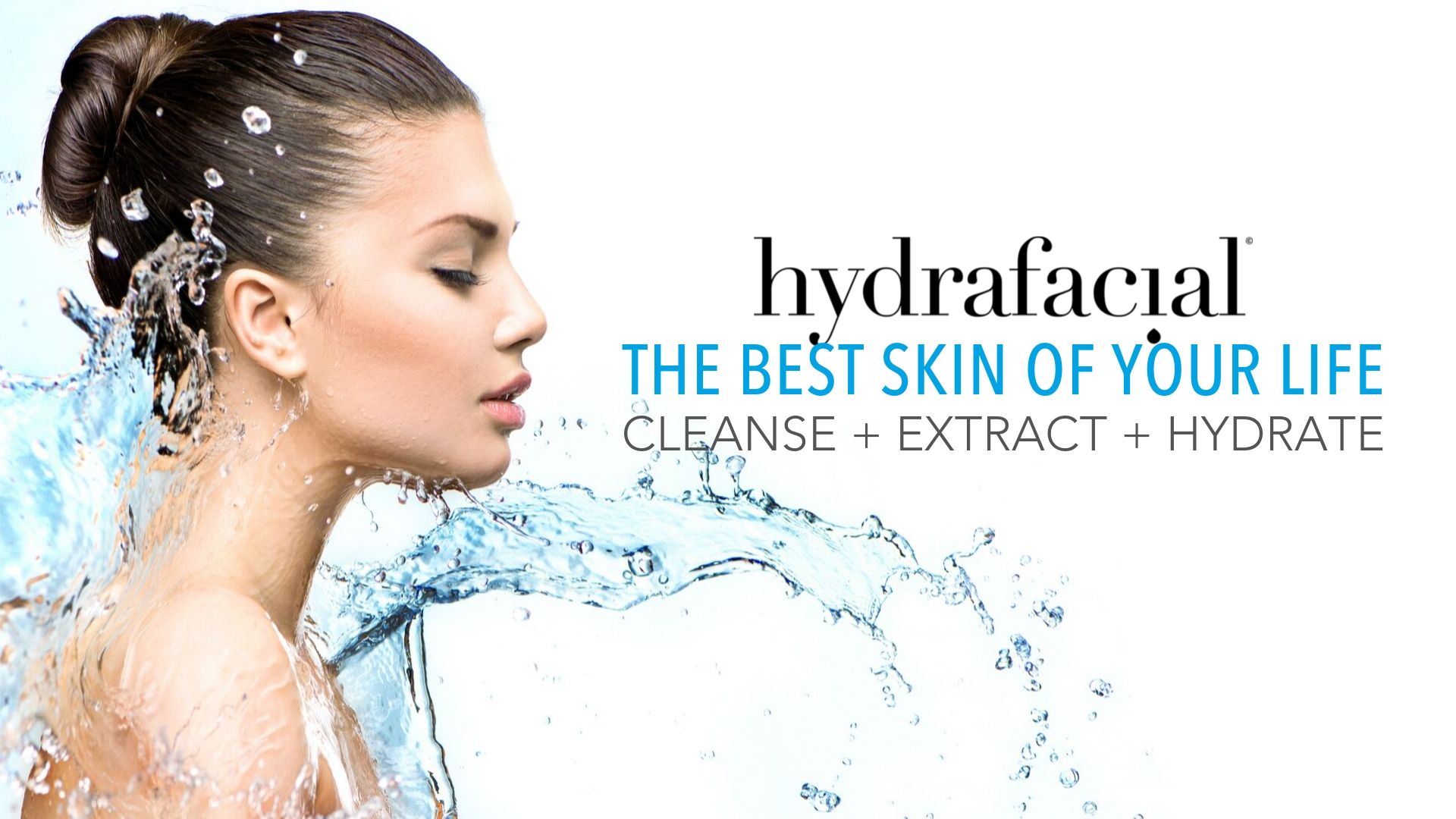 Hydrafacial tratament pentru spate
